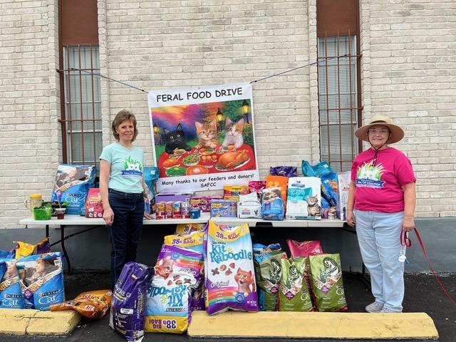 Feral Food Drive Success