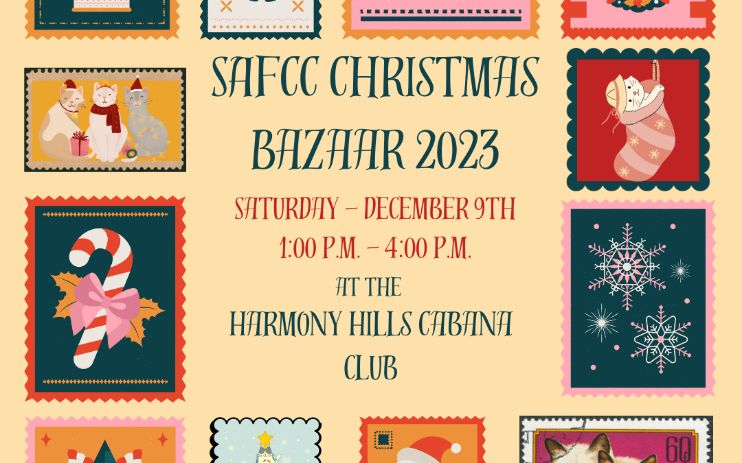 Annual Christmas Bazaar THIS CATURDAY!